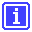 Info Icon: pixel-art UI UI sprite, 32x32 px.