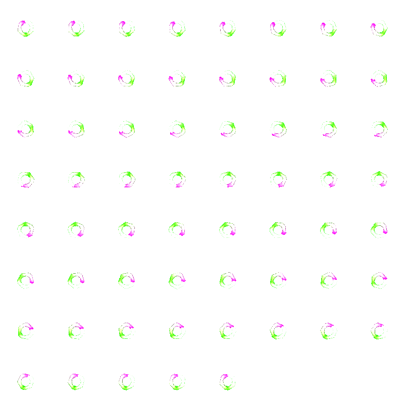 Protection Circle Effect: pixel-art effect sprite sheet, 100x100 px, 61 frames (play).