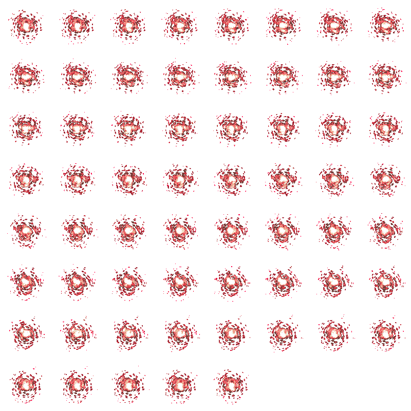 Vortex Effect: pixel-art effect sprite sheet, 100x100 px, 61 frames (play).