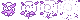 Purple Magic Bolt: pixel-art effect sprite sheet, 20x20 px, 4 frames (fly).
