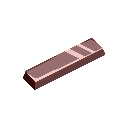 Metal Ingot: pixel-art item sprite, 128x128 px.