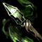 Wooden Staff Icon: hand-drawn item sprite, 60x60 px.