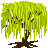 Willow Tree: pixel-art item sprite, 48x48 px.