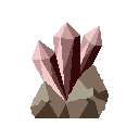 Copper Ore: pixel-art item sprite, 128x128 px.