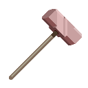 Sledgehammer: pixel-art item sprite, 128x128 px.
