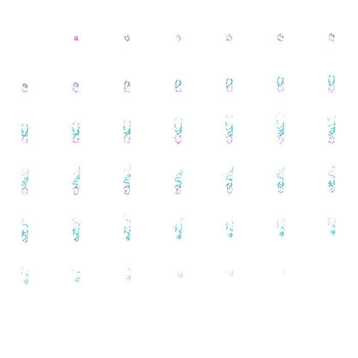 Magic Hit Effect: pixel-art effect sprite sheet, 100x100 px, 40 frames (play).