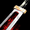 Greatsword Icon: hand-drawn item sprite, 60x60 px.